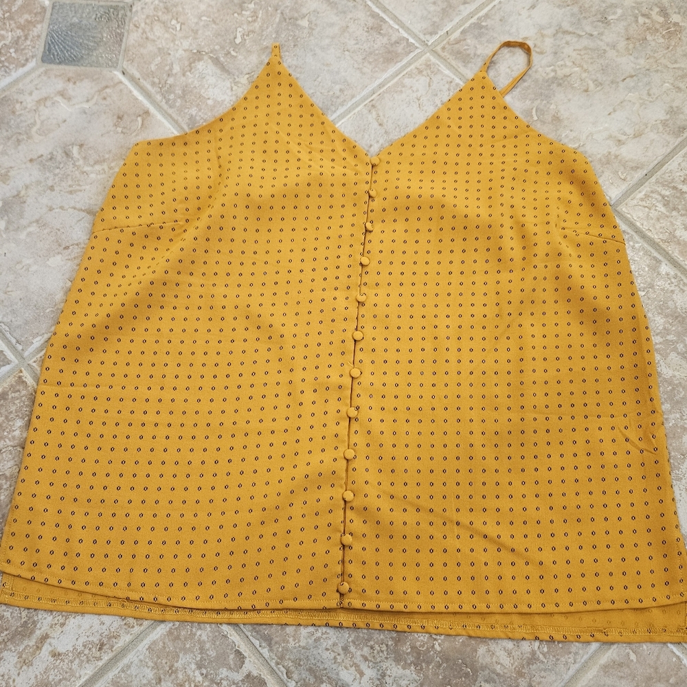 Grace & Lace mustard tank - XL